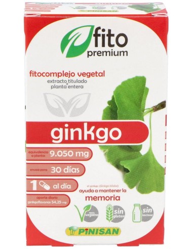 Fito Premium Ginkgo 30Cap. de Pinisan