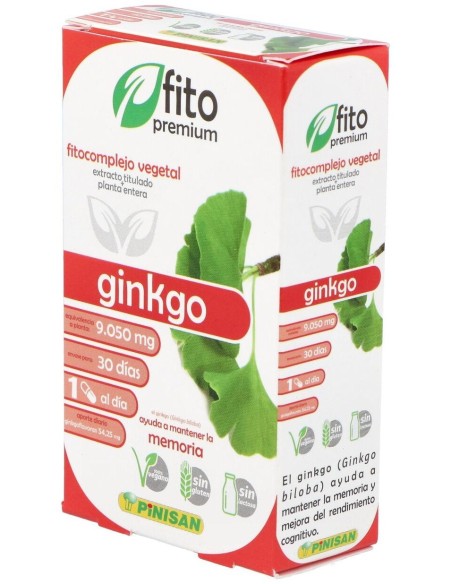 Fito Premium Ginkgo 30Cap. de Pinisan
