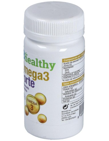 Bhealthy Omega 3 Forte 30Perlas de Biover