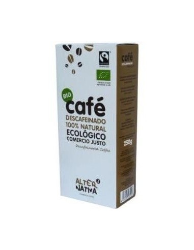Cafe Descafeinado Molido 250Gr. Eco de Alternativa 3