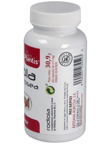 Rhodiola Plantis 60Cap. de Artesania