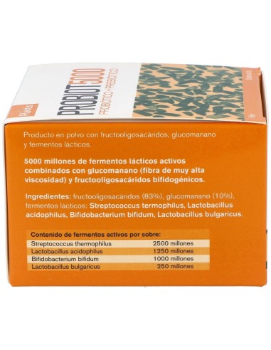 Probiot 5000 Plantis 15 X 5 G de Artesania