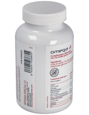 Omega-3  Plantis 220 Cap. de Artesania