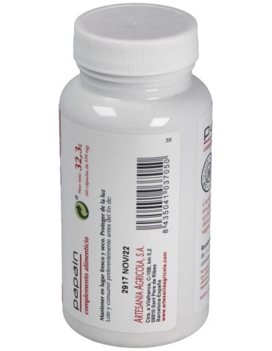 Papain Papaina Plantis 60 Cap. de Artesania