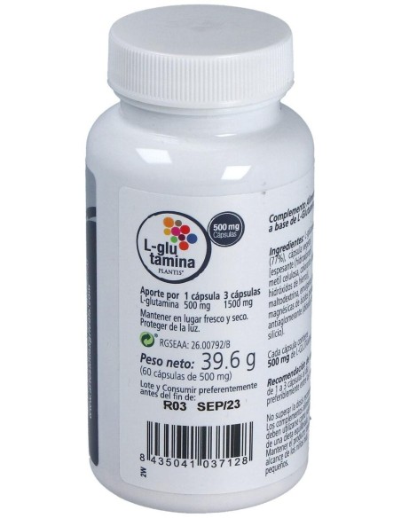 Glutamina Plantis 60 Cap. de Artesania