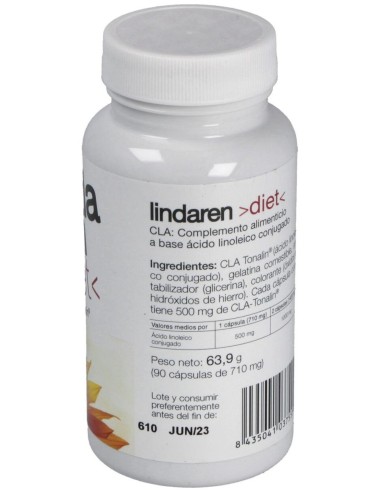 Lindaren Diet Cla (Tonalin) 90Cap. de Artesania