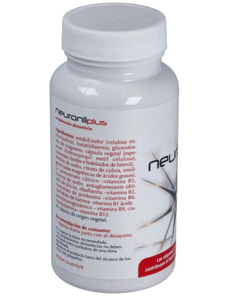 Neuronil Plus Plantis 60 Cap. de Artesania