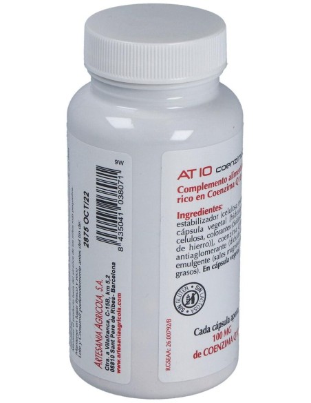 Coenzima Q10 At10 60Cap. de Artesania
