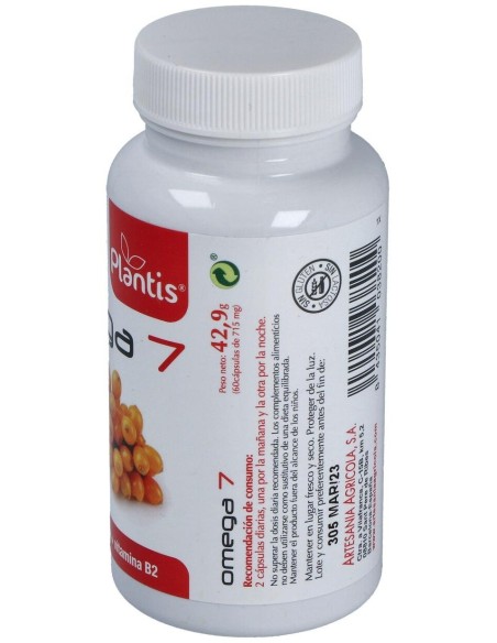 Omega -7 Plantis 60 Cap. de Artesania