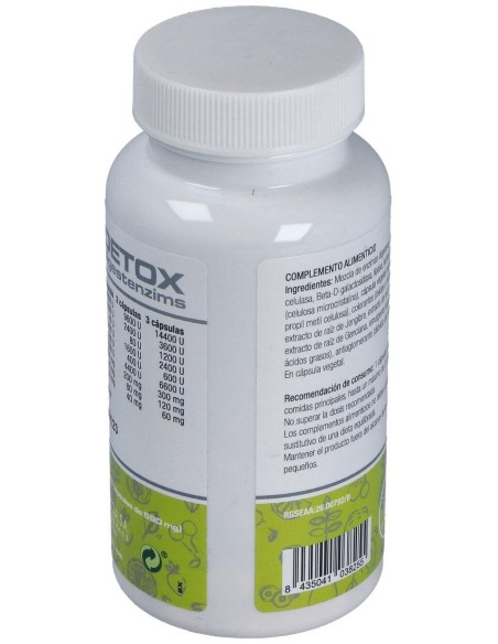 Digestenzims Detox 60Cap. de Artesania