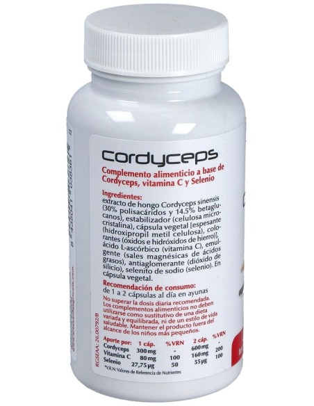 Cordyceps Plantis 60 Cap de Artesania