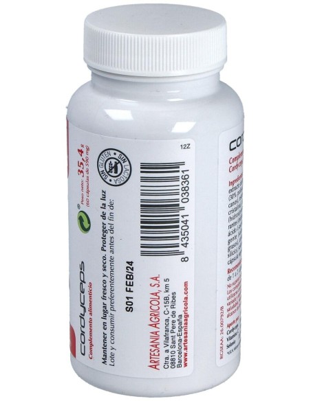 Cordyceps Plantis 60Cap. de Artesania