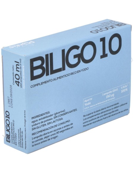 Biligo 10 (Yodo) 20Amp de Artesania