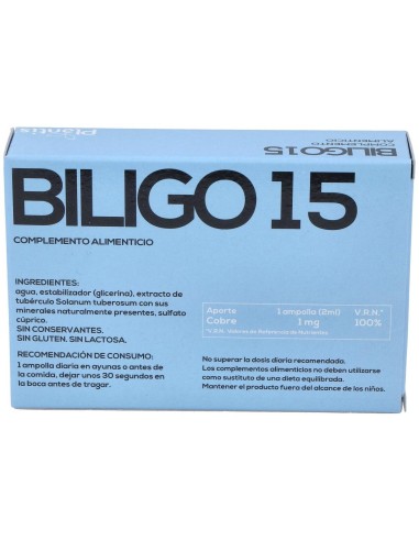 Biligo-15  20 Ampollas X 2 Ml de Artesania