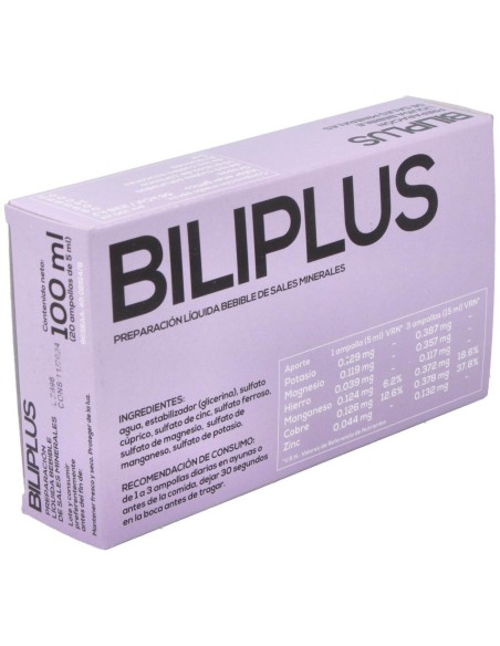 Biliplus 20 Ampollas X 5 Ml de Artesania