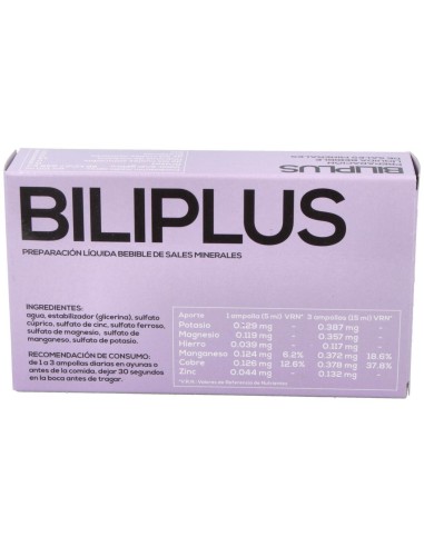 Biliplus 20 Ampollas X 5 Ml de Artesania