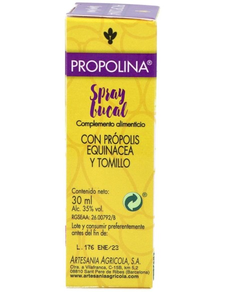 Propolina Spray Bucal 30Ml. de Artesania