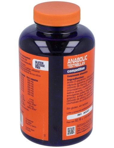 Anabolic Testribulan Competition 120Cap. de Mega Plus