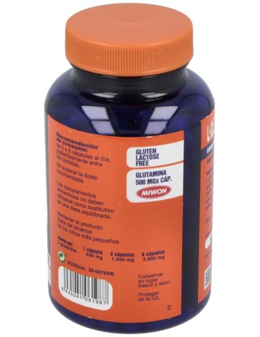 L-Glutamina 180Cap. de Mega Plus