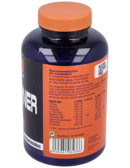 Fat Burner Plus 200Comp. De 1,8Gr de Mega Plus