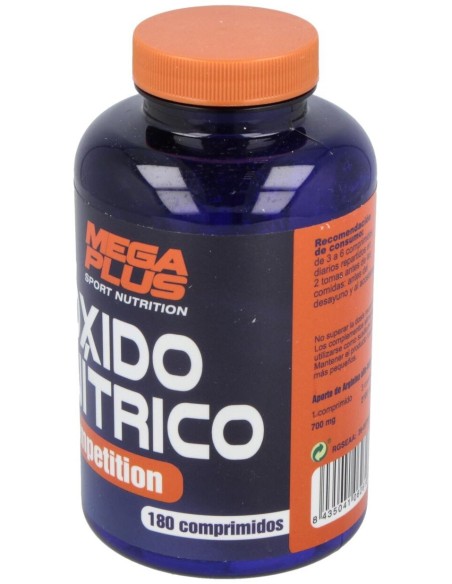 Oxido Nitrico Megaplus 180Comp. de Mega Plus