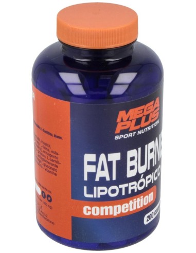 Fat Burner Lipotropico 200Comp. De 1,8Gr de Mega Plus