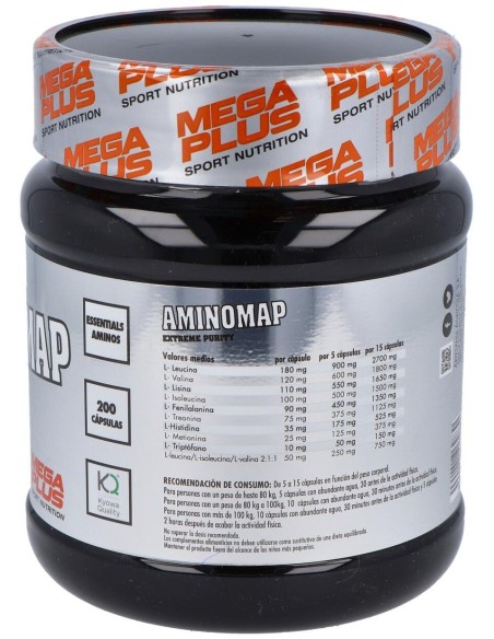 Aminomap 200Cap. Extreme Purity de Mega Plus