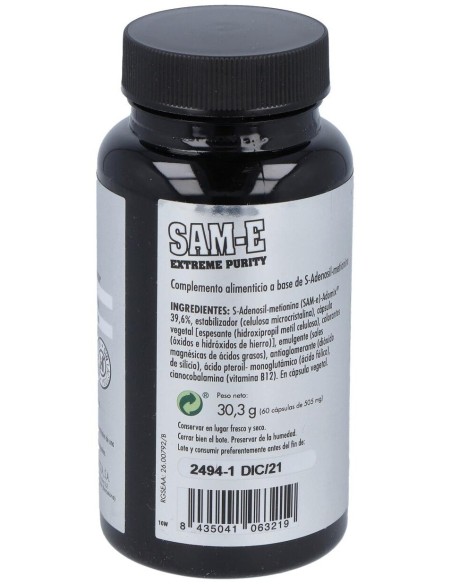 Same 60Cap. Extreme Purity de Mega Plus