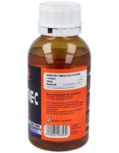 Carnitine Fat Burner Drink 500Ml. de Mega Plus