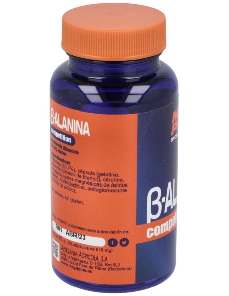 Beta Alanina 60Cap. de Mega Plus