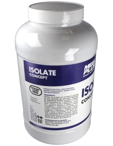 Isolate Concept Chocolate 2Kg. de Mega Plus