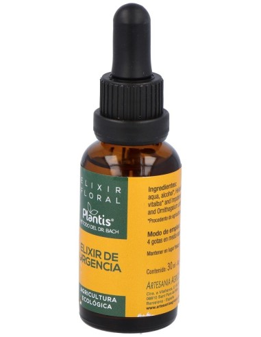 Rescue Remedy Plantis Nº 39 30Ml. de Artesania