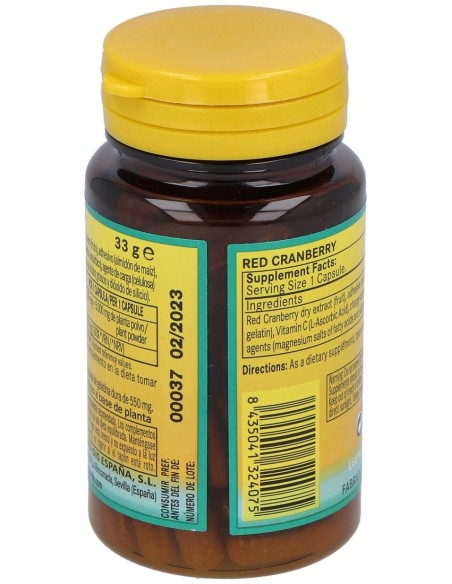 Arandano Rojo 5000Mg. (Ext. Seco 200Mg.) 60Cap. de Nature Essential