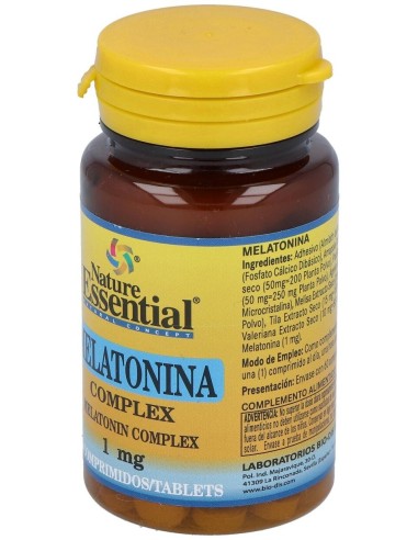 Melatonina Complex 1Mg. 60Comp. de Nature Essential