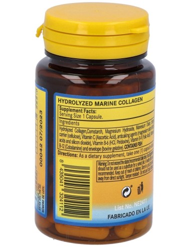 Colageno Marino Hidroliza+Magnesio 600Mg. 60Comp. de Nature Essential