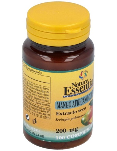 Mango Africano Complex 200Mg. 100Comp. de Nature Essential