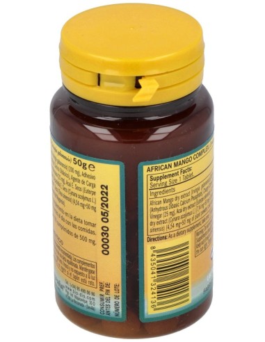 Mango Africano Complex 200Mg. 100Comp. de Nature Essential