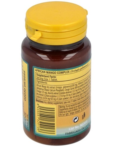 Mango Africano Complex 200Mg. 100Comp. de Nature Essential