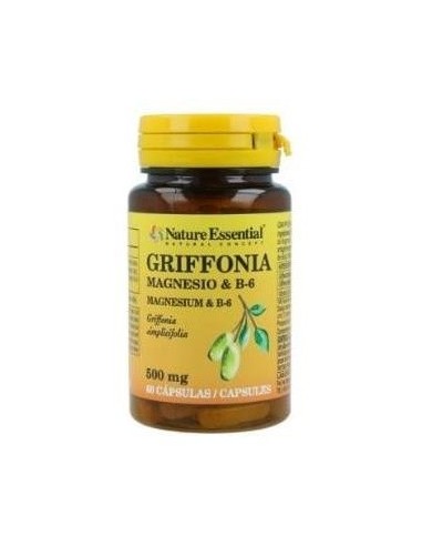 Griffonia 500Mg (5-Htp)+ Magnesio+Vit. B6 60Comp. de Nature Essential