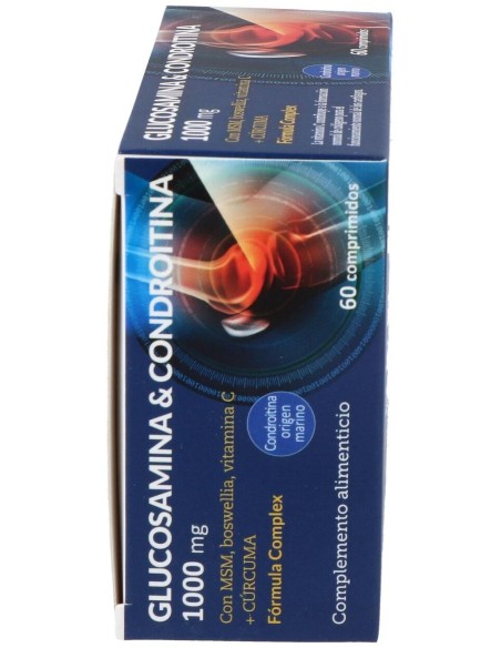 Glucosamina+Condroitina+Msm 1000Mg. 60Comp. de Nature Essential