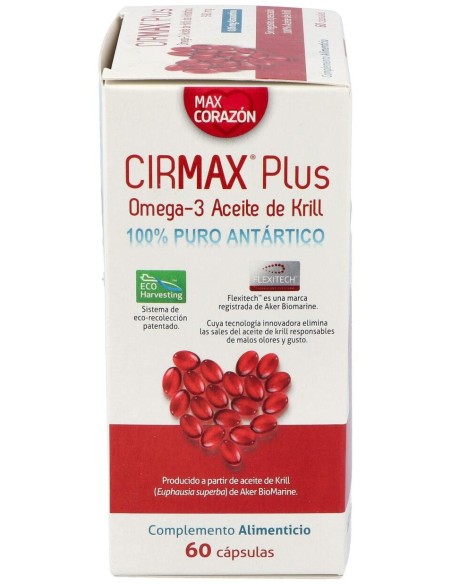 Cirmax (Krill Oil) 590Mg. 60Perlas de Nature Essential