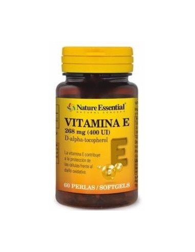 Vitamina E 400Ui Natural 60Perlas. de Nature Essential