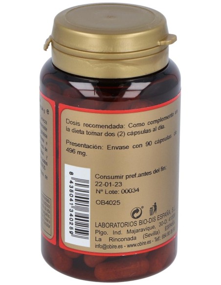 Silicio 25Mg. 90Cap. de Obire