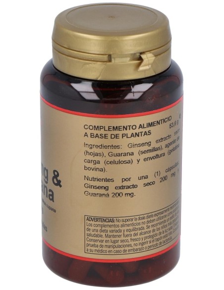 Ginseng Y Guarana 90Cap. de Obire