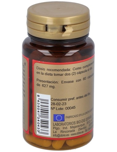 Ginseng Y Jalea Real 60Cap. de Obire