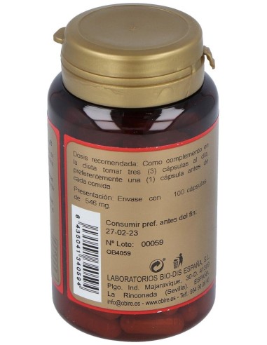 Chitosan Y Garcinia 100Cap. de Obire