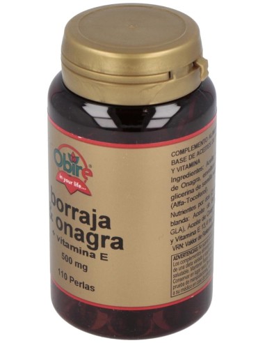 Borraja Y Onagra 700Mg. 110Perlas de Obire