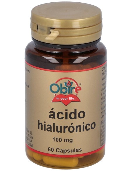 Acido Hialuronico 100Mg. 60Cap. de Obire
