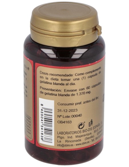 Garlic Oil (Ajo) 60Perlas de Obire