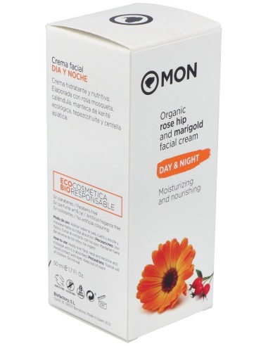 Crema Dia Y Noche Calendula Y Rosa Mosqueta 50Ml. de Mondeconatur
